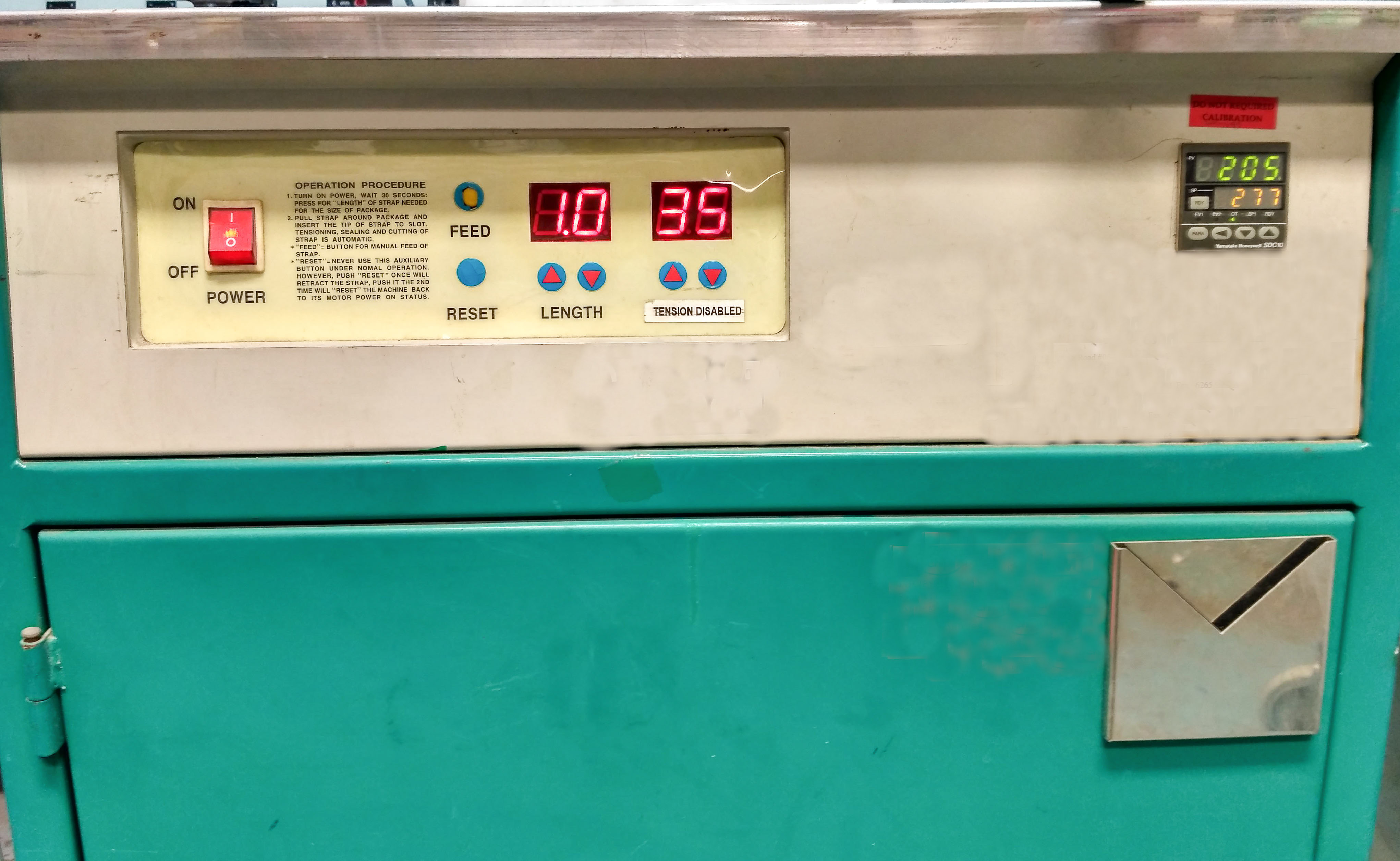 5488 PACKAGING SYSTEMS ELECTRONIC STRAPPING TENSION PW-220H | eBay